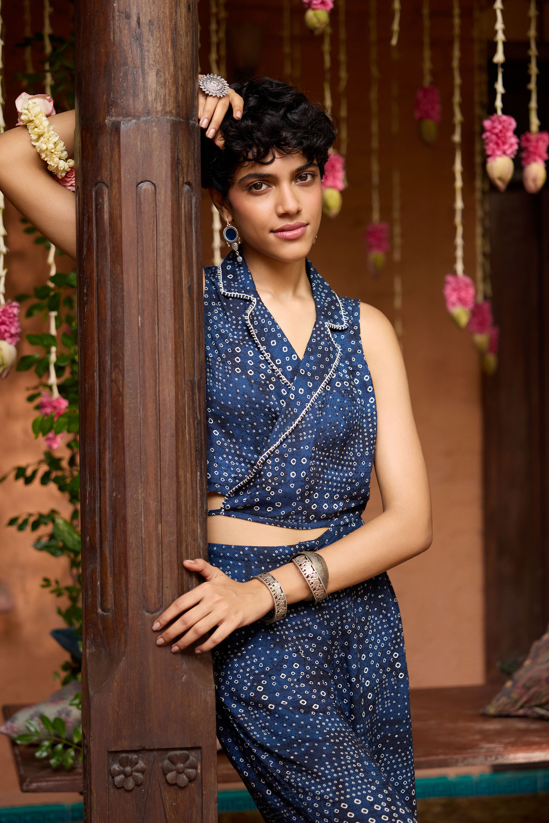 The Nazar Co-Ord, Navy Blue, image 3